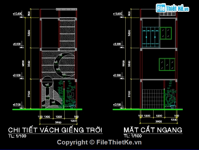 Kiến trúc nhà phố,nhà phố 4 tầng,nhà phố 4 Tầng 15.45x39m,15.45x39m,Nhà phố 4 tầng 15.5x39m